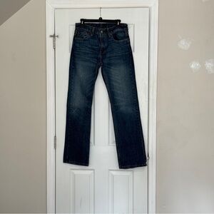 Levi's 527 Dark Blue Bootcut Jeans